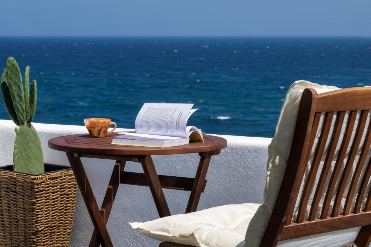 Peaceful Seafront Retreat In Santorini -Sonus Mare Beach Houses Vourvoúlos Esterno foto