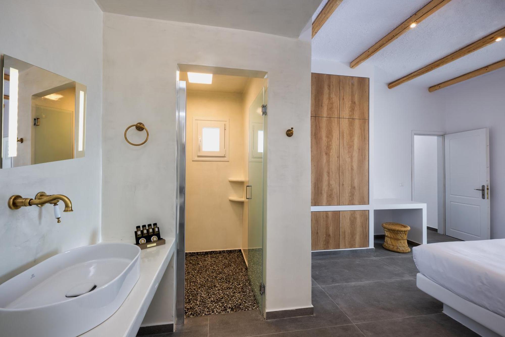 Peaceful Seafront Retreat In Santorini -Sonus Mare Beach Houses Vourvoúlos Esterno foto
