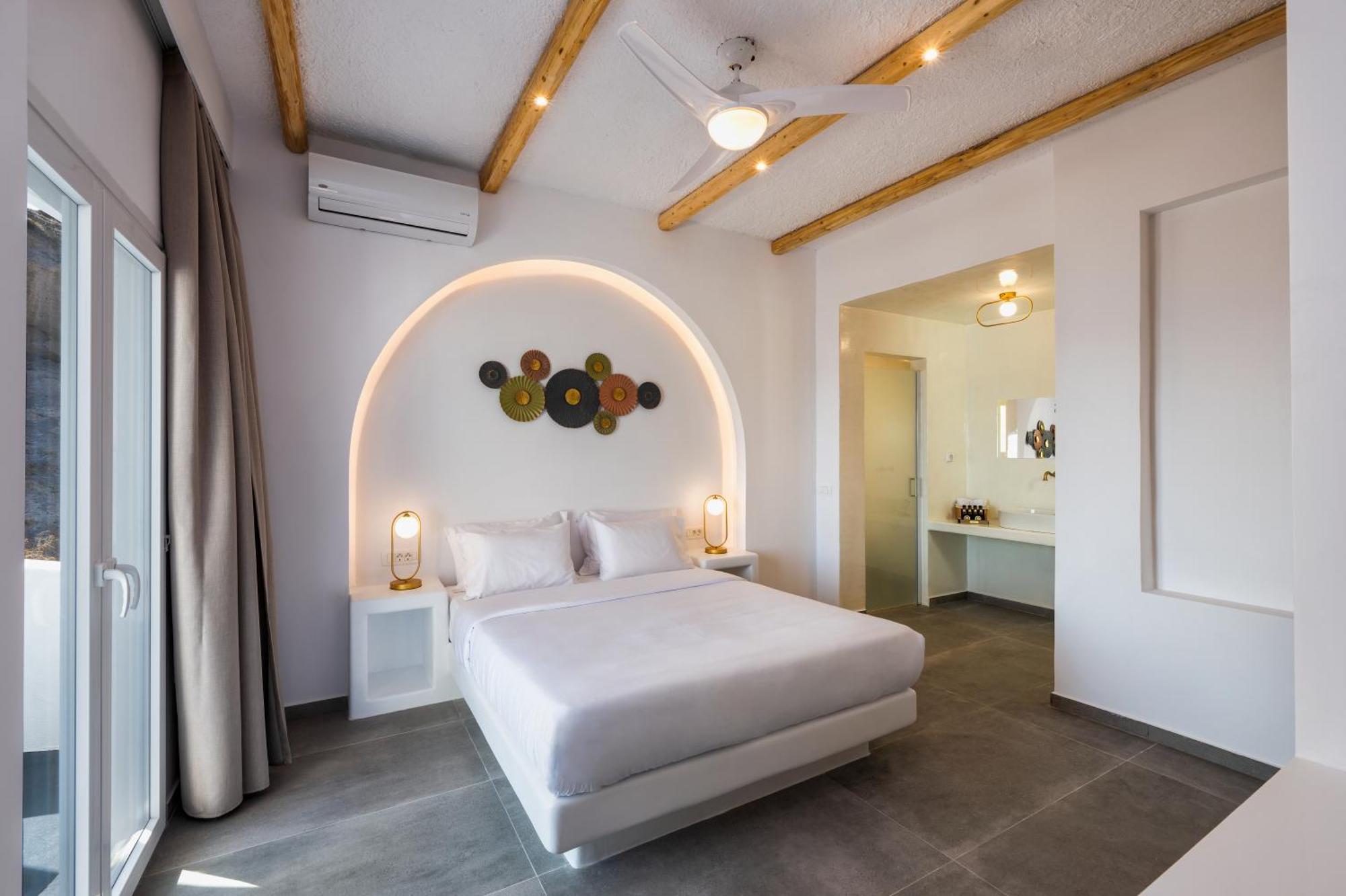 Peaceful Seafront Retreat In Santorini -Sonus Mare Beach Houses Vourvoúlos Esterno foto