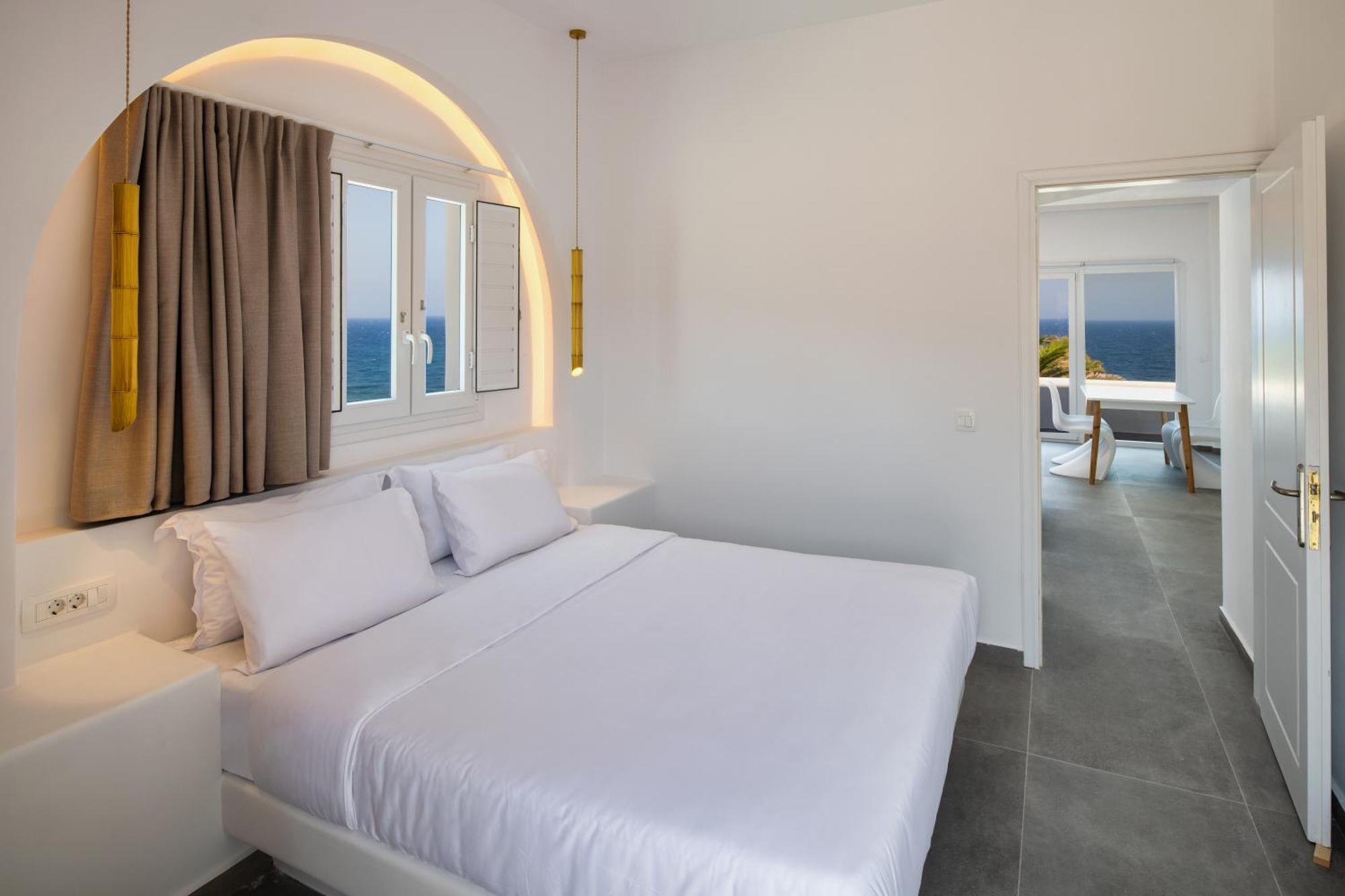 Peaceful Seafront Retreat In Santorini -Sonus Mare Beach Houses Vourvoúlos Esterno foto